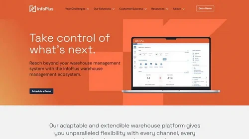 Screenshot of InfoPlus website