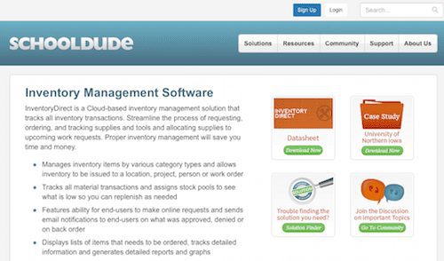 SchoolDude InventoryDirect